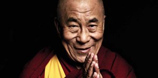 “Amor, compaixão e preocupação pelos outros são verdadeiras fontes de felicidade.”