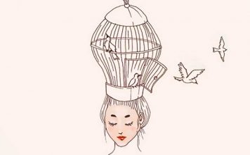 “Para sair da gaiola, é preciso ter coragem para voar.”