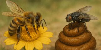 A Parábola da abelha e da mosca — Quando o que buscamos revela quem somos