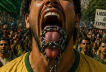 “Não existe liberdade de expressão no Brasil”