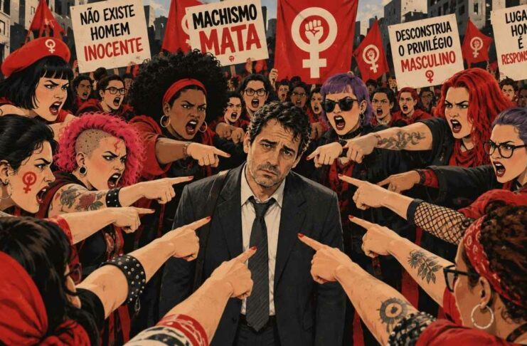 “A maioria dos crimes é cometida por homens”